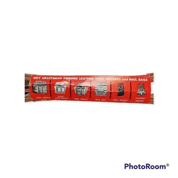 Rare find! Deadstock NOS 70s Craftsman tool belt. Mint. Fits 29-46. USA - Picture 3 of 5